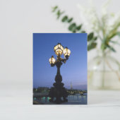 Alexandre III Bridge in Paris Postkarte (Stehend Vorderseite)