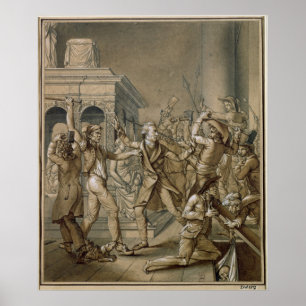 Alexandre Lenoir, welche der Zerstörung Poster