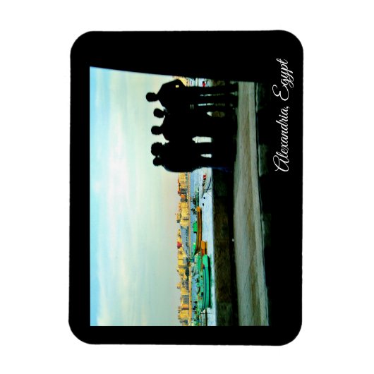 Alexandria, Ägypten Magnet (Vertikal)