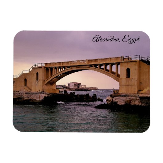 Alexandria, Ägypten Magnet (Horizontal)