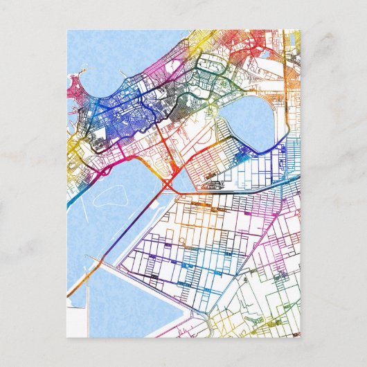 Alexandria Ägypten Postkarte (Vorderseite)