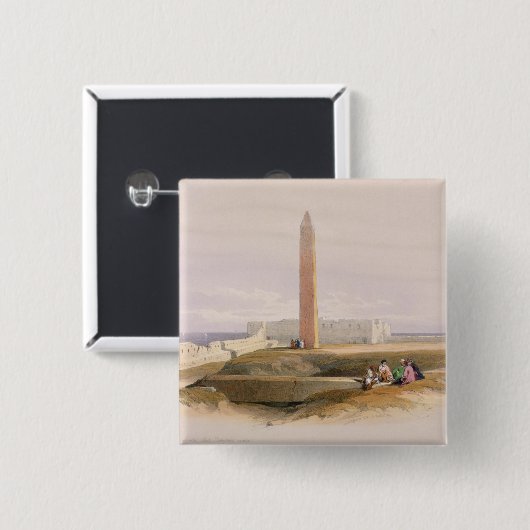 Alexandria, allgemein genannt Kleopatra Button (Vorne & Hinten)