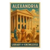 Alexandria - Bibliothek des Wissens Poster (Vorderseite)