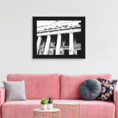 Alexandria Gebäude Leinwanddruck (Insitu (Wohnzimmer))