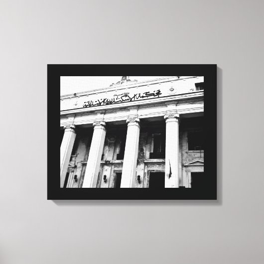 Alexandria Gebäude Leinwanddruck (Vorderseite)