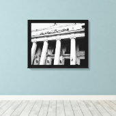 Alexandria Gebäude Leinwanddruck (Insitu (Holzboden))