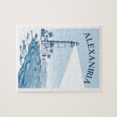 Alexandria Lighthouse Coastal Scene Travel Puzzle (Horizontal)