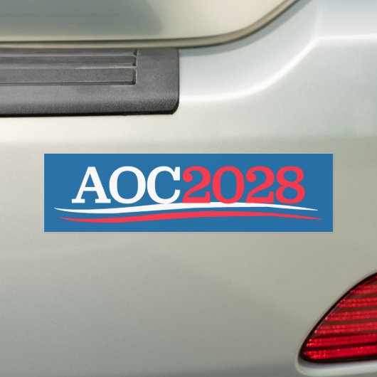 Alexandria Ocasio-Cortez AOC 2028 Autoaufkleber (Auf Auto)