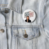 Alexandria Ocasio-Cortez Button (Beispiel)