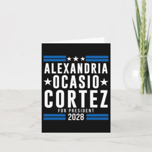 Alexandria Ocasio Cortez für den Präsidenten 2028, Karte