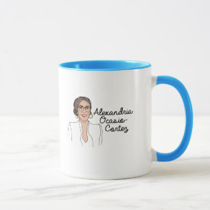 Alexandria Ocasio-Cortez für Präsident Tasse