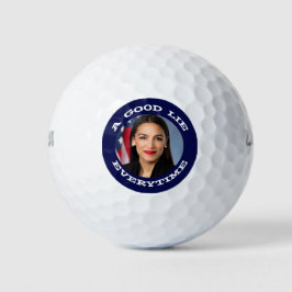 Alexandria Ocasio-Cortez Good Lie Golfball