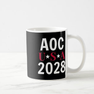 Alexandria Ocasio Cortez Hoodie Aoc 2028 Hooded Sw Kaffeetasse