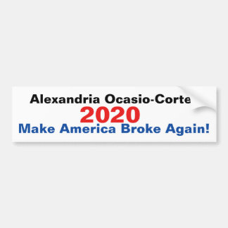 Alexandria Ocasio-Cortez machen Amerika brach Autoaufkleber