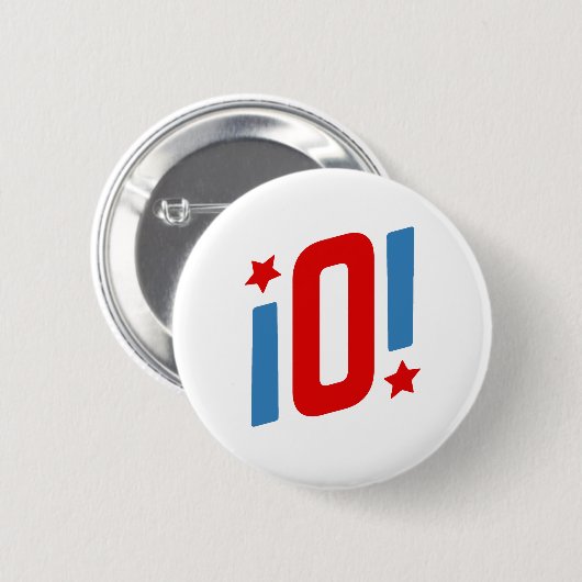Alexandria Ocasio-Cortez - O! Button (Vorne & Hinten)
