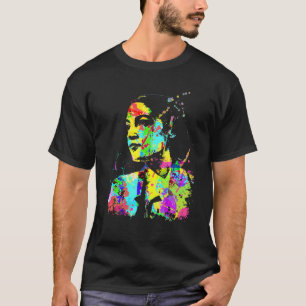 Alexandria Ocasio Cortez Watercolor Malerei Art T-Shirt