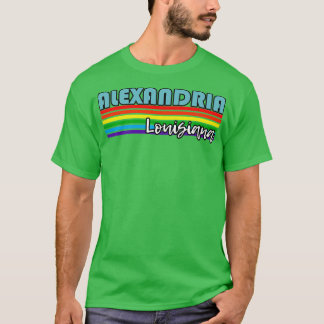 Alexandria Pride Alexandria LGBT Geschenk LGBTQ Su T-Shirt
