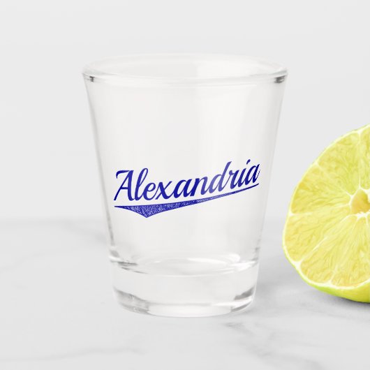 Alexandria Schnapsglas (Vorderseite)