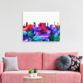 Alexandria Skyline Leinwanddruck (Insitu (Wohnzimmer))