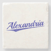 Alexandria Steinuntersetzer (Vorderseite)