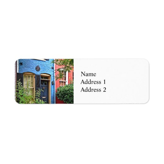 Alexandria VA - Gebäude mit Brandzeichen (Vorne)