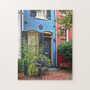 Alexandria VA - Gebäude mit Brandzeichen Puzzle