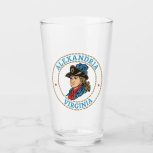 Alexandria Virginia Colonial Glas