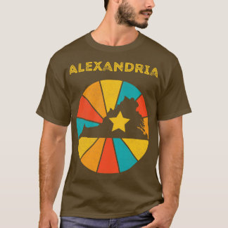 Alexandria Virginia Vintage abgenutzt Souvenir 1 T-Shirt