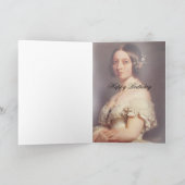 Alexandrina Victoria Happy Birthday Karte (Innenseite)