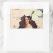 Alexandrina Victoria Rechteckiger Aufkleber (Tasche)