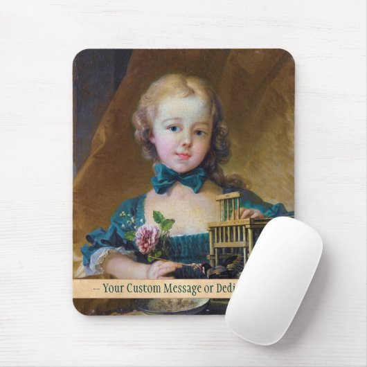 Alexandrine-Jeanne Le Normant d'Étiolles Boucher Mousepad (Mit Mouse)