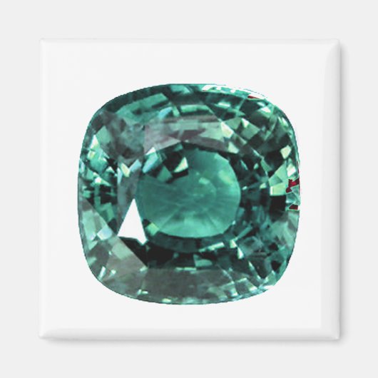 Alexandrit-Edelstein Magnet (Vorne)