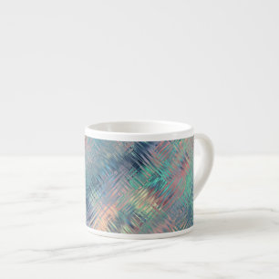 Alexandrite Blue Glassy Texture Espressotasse