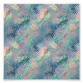 Alexandrite Blue Glassy Texture Fotodruck (Vorne)