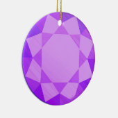 Alexandrite Gemstone / Jewel Graphic Image Keramik Ornament (Rechts)