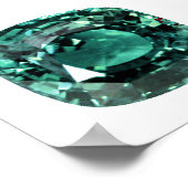 Alexandrite Gemstone Poster (Ecke)
