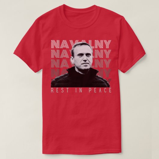 Alexei Navalny Tasse T-Shirt (Design vorne)