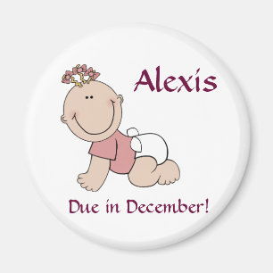 Alexis-Baby-Magnet Magnet