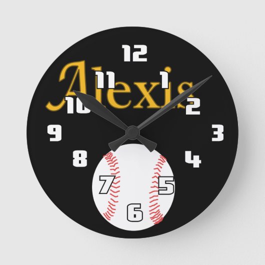 Alexis Clock Runde Wanduhr (Vorderseite)