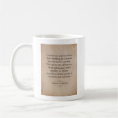 Alexis de Tocqueville Zitat Kaffeetasse (Links)