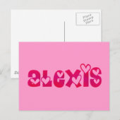 Alexis im Herzen Postkarte (Vorne/Hinten)