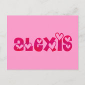 Alexis im Herzen Postkarte (Vorderseite)