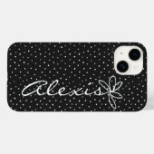 Alexis Name und Doodle Daisy Case-Mate iPhone Hülle (Rückseite (Horizontal))