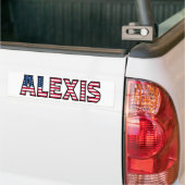 Alexis Name Vorname USA Aufkleber Sticker Auto Autoaufkleber (Auf Lkw)