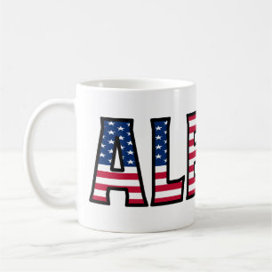 Alexis Name Vorname USA styled Tasse Kaffeetasse