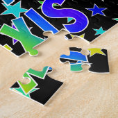 "ALEXIS" Vorname, Spaß "GLÜCKLICHER GEBURTSTAG" Puzzle (Seite)