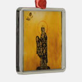 Alexius I Comnenus, byzantinischer Kaiser 2 Silbernes Ornament (Rechts)