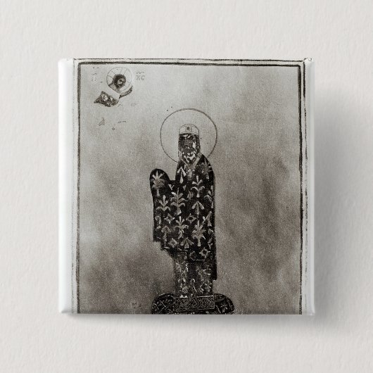 Alexius I Comnenus, byzantinischer Kaiser Button (Vorderseite)