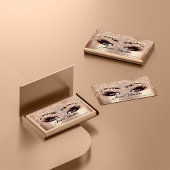 Alexxis Makeup Brow Lashes Glitzer Tropfen Waxing Visitenkarte