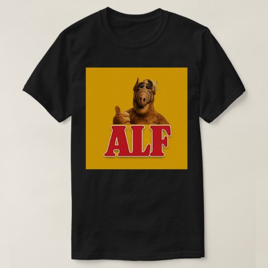ALF - Alien Life Form Throw Kissen T-Shirt (Design vorne)